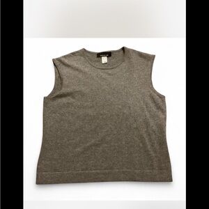 Jones New York cashmere sweater vest‎
